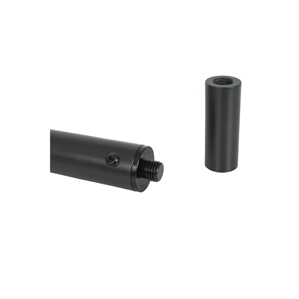 Gator Frameworks GFW-ID-SPKR-SPSET Coppia di pali per subwoofer regolabili con pistone di sollevamento<br>