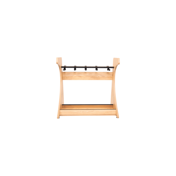 Gator Frameworks GFW-ELITEGTR5RK-MPL Rack per chitarre 5-7 posti in finitura Natural Maple Matte<br>