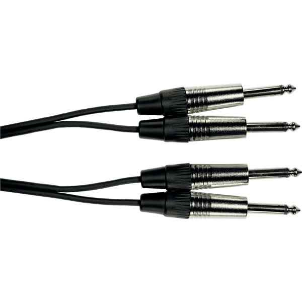 Yellow Cable K08-3 Cavo Segnale 2x Jack Mono/2x Jack Mono 3 m