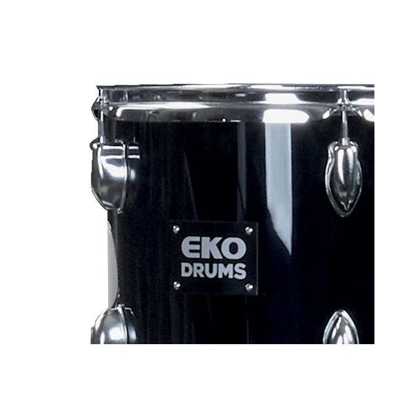 Eko Drums ED-200 Drum kit Black - 5 pezzi