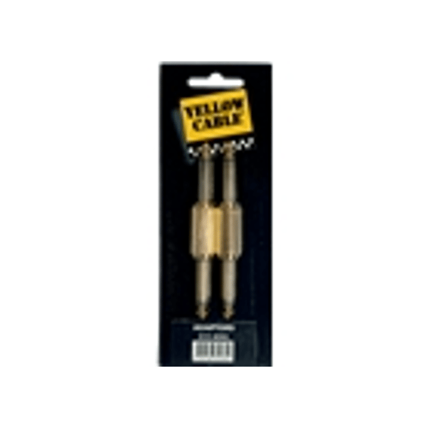 Yellow Cable AD02 Adattatore Jack/Jack Mono Maschio 2 Pcs