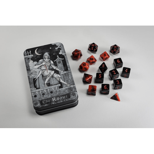 Character Class Classic RPG Dice Set Rogue (16)