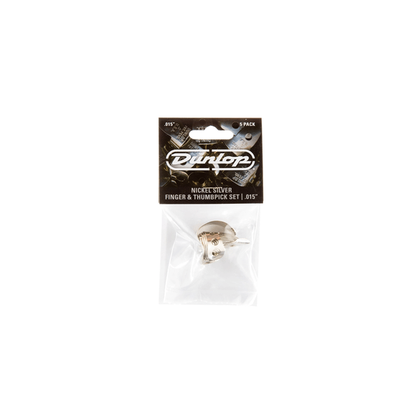 Dunlop 33P N/S 4FINGER &amp; 1THUMB .015 - PLAYER'S PACK 5 PLETTRI