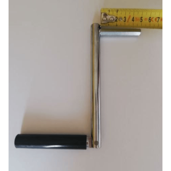 Manovella Per Argano A Fune - Esagono Da 30 Mm - Ideale Per Sollevamento - Foto 3