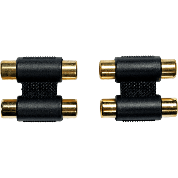 Yellow Cable AD15 Adattatore 2x RCA/2x RCA Femmina 2 Pcs