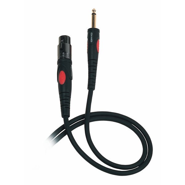 DIE HARD Cavo microfonico, diametro esterno 6.5mm. Connettore XLR con stabilizzatore meccanico della connessione e jack mono 6.3mm. Schermo a treccia in rame stagnato.