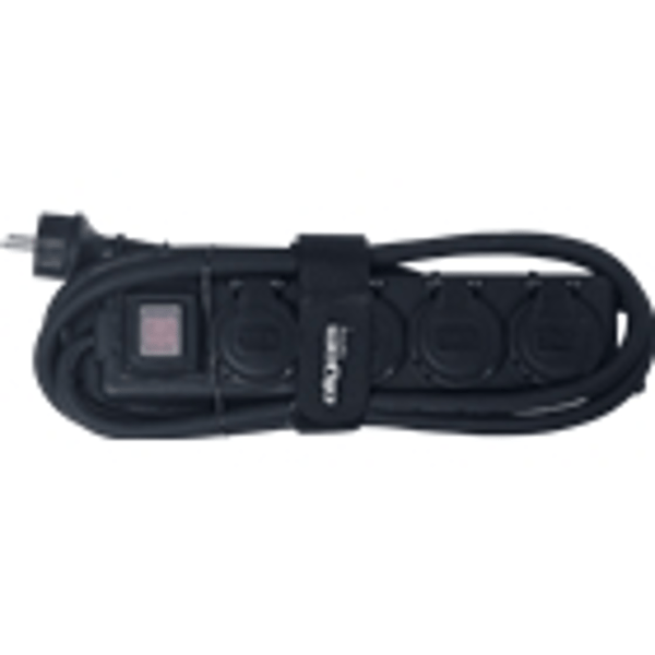 Algam Lighting MULTI 4IP Multipresa 4 Posti Impermeabile Interruttore
