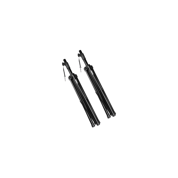 Gator Frameworks RI-SPKRSTDSET Set di due supporti per altoparlanti con borsa per il trasporto