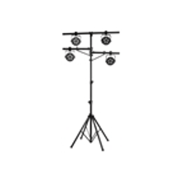Gator Frameworks GFW-LIGHT-LS2000 Supporto per luci stile albero con base a quattro gambe<br>