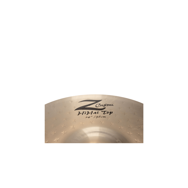 Zildjian 14" Z Custom HiHat – Top