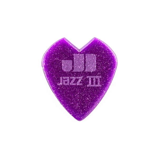 Dunlop 47PKH3NPS Kirk Hammett Purple Sparkle Jazz III Player's Pack/6