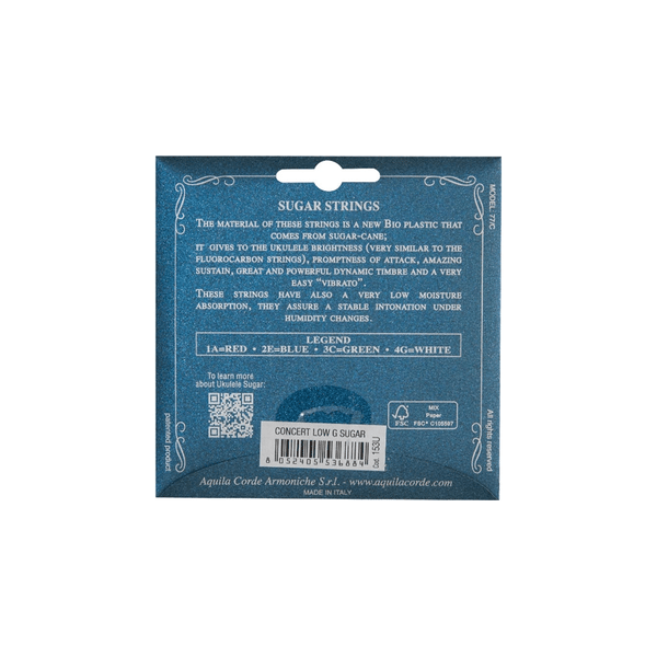 Aquila 153U Sugar Ukulele set GCEA