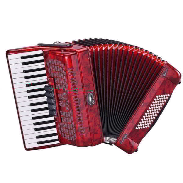 SOUNDSATION Fisarmonica 72 bassi rossa