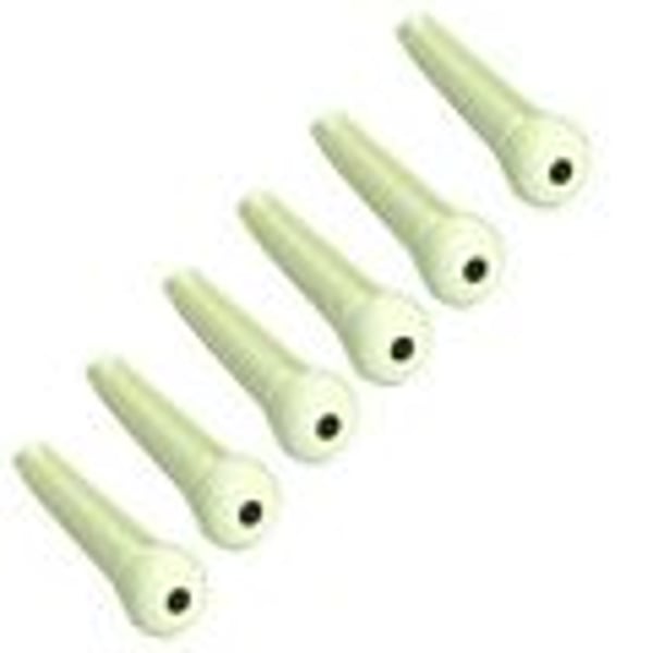 SOUNDSATION PARTS Bloccacorde Bianco con Punto Nero (Busta da 50 pz)