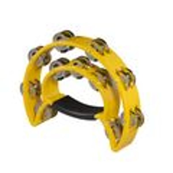 PEACE Cembalo a mezzaluna in ABS con 22 coppie piattelli (Giallo)