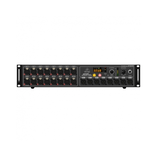 BEHRINGER S16 DIGITAL SNAKE STAGE BOX DIGITALE 16 PREAMPLIFICATORI MICROFONICI 8 USCITE XLR