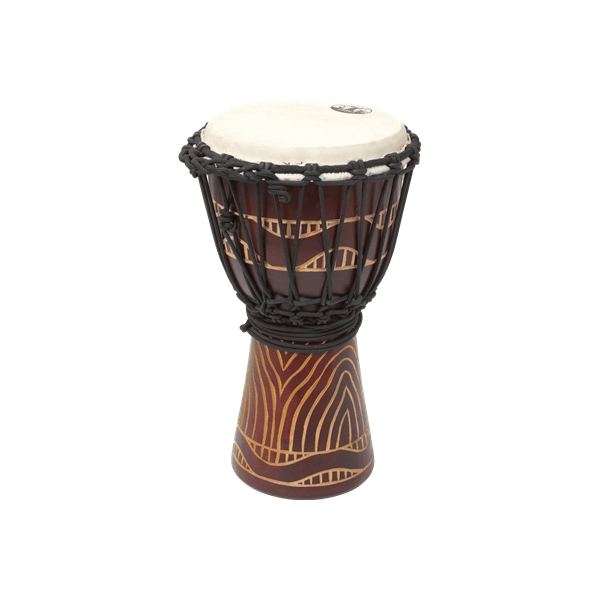 Tanga DA40-8T Djembe Slammer 8" Mogano Scolpito Rosso