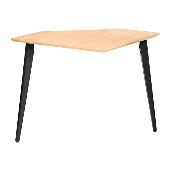 Gator Frameworks GFW-ELITEDESKCRNR-MPL Angolo scrivania workstation Elite in acero naturale opaco per studi e creator<br>