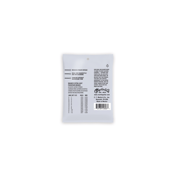 Martin &amp; Co. MA550FX Authentic Flexible Core Medium Phosphor Bronze 13-56