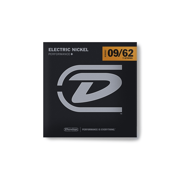 Dunlop DEN0962 Nickel Plated Steel, Med-Extra Heavy, Set/7