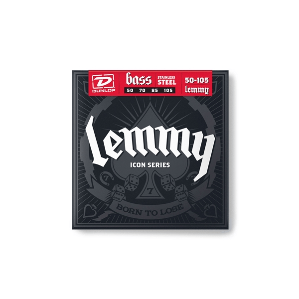 Dunlop LKS50105 Lemmy Kilmister Signature Heavy Set/4