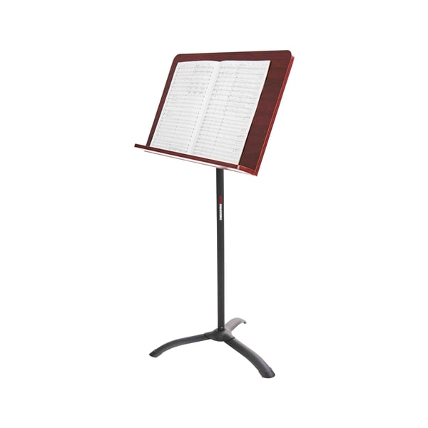 Gator Frameworks GFW-MUS-5000 - Leggio musicale in legno per direttore con base pieghevole