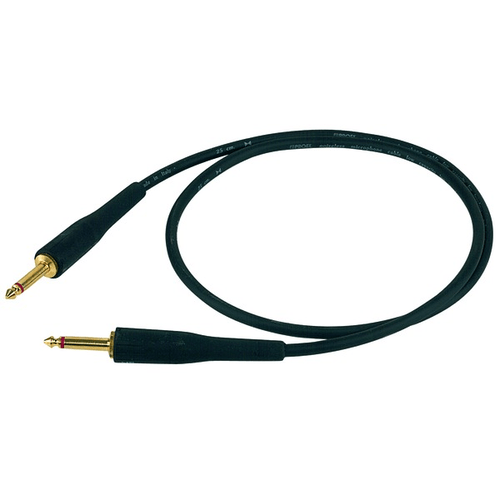 PROEL STAGE Cavo professionale con connessioni jack mono Ø 6.3 mm. -> jack mono Ø 6.3 mm.