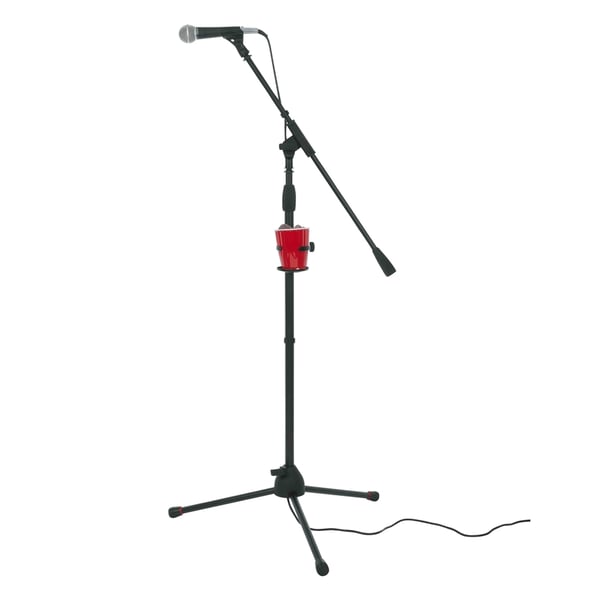 Gator Frameworks GFW-SINGLECUP - Porta bevande per asta microfonica