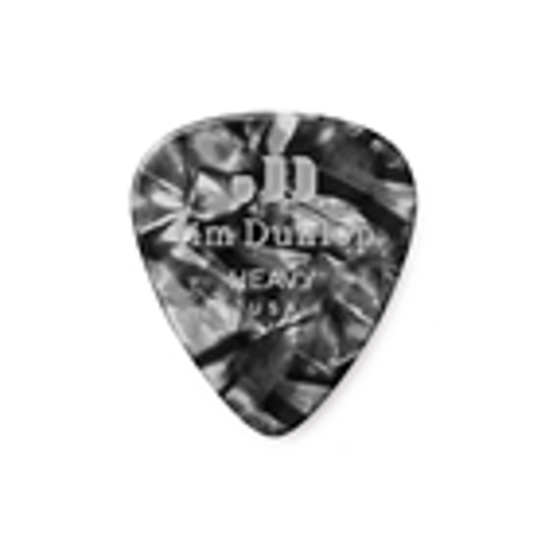 Dunlop 483R#02 Black Perloid - Heavy