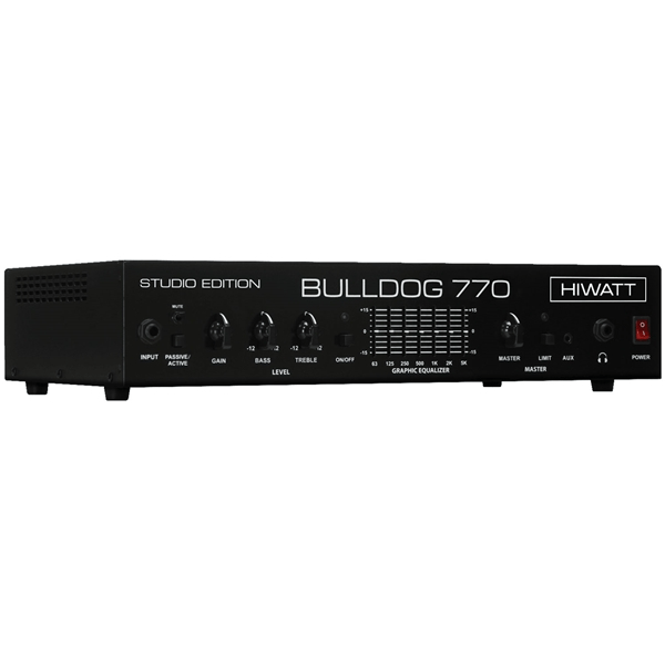 Hiwatt Bulldog 770 Studio testata per basso 770 W versione studio