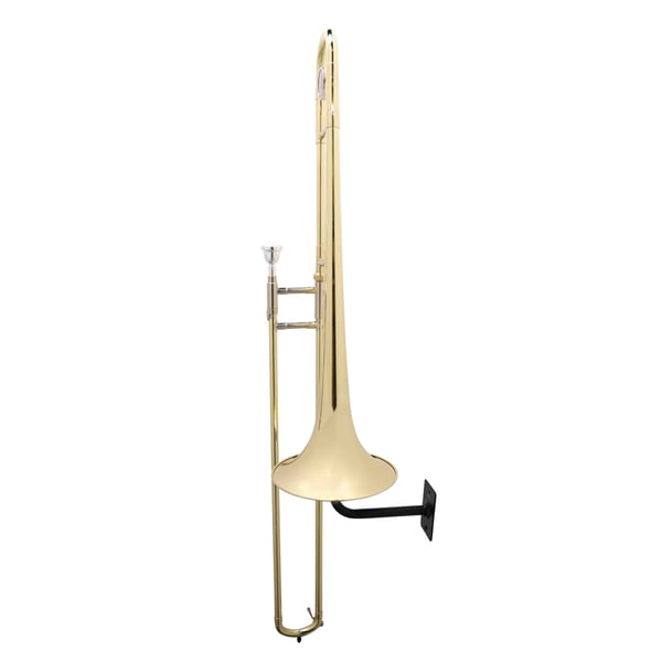Gator Frameworks GFW-TBONEHNGR-BLK Gancio da parete per trombone