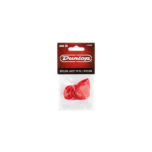 Dunlop 47PXLN Nylon Jazz III XL, Red Nylon