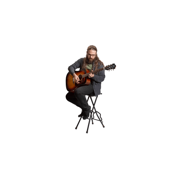 Gator Frameworks GFW-GTRSTOOL Sgabello per chitarra con supporto<br>