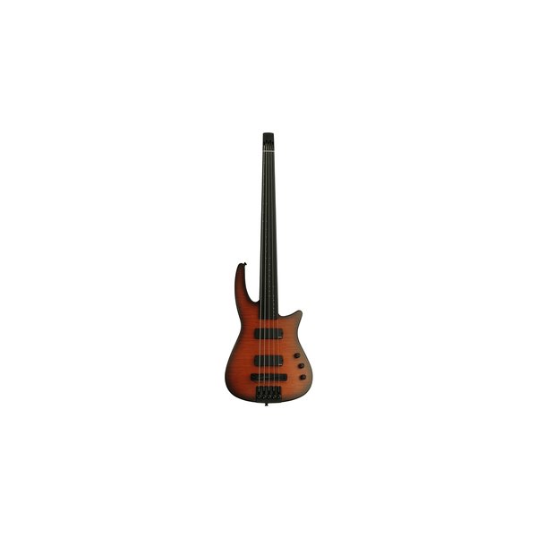 NS Design NXT5a Radius Bass 5 Fretless Sunburst