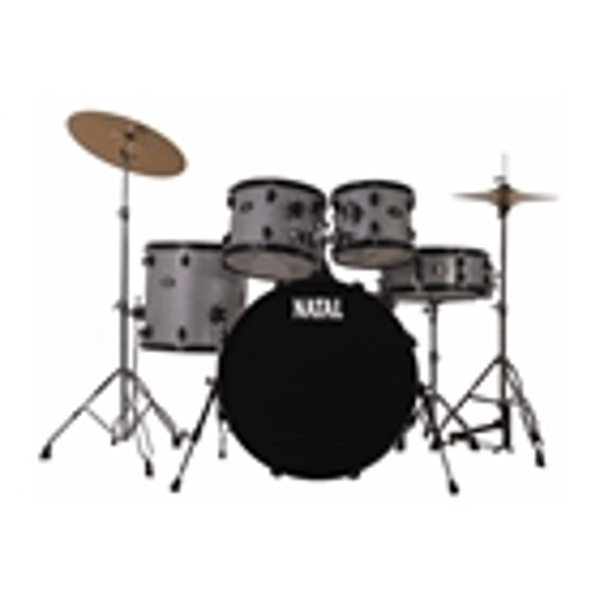 Natal DNA F22 5 pezzi White Sparkle - Black Hardware