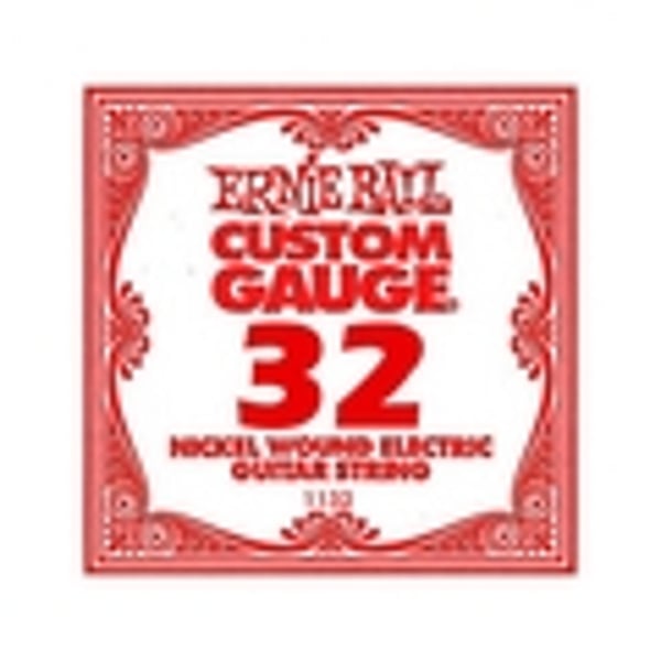 ERNIE BALL .032 Nickel Wound electric - 6 pack