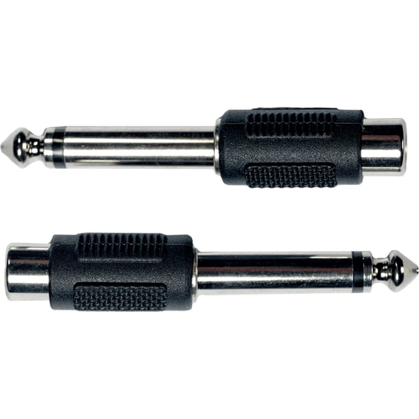 Yellow Cable AD03 Adattatore Jack Mono Maschio/RCA Femmina 2 Pcs