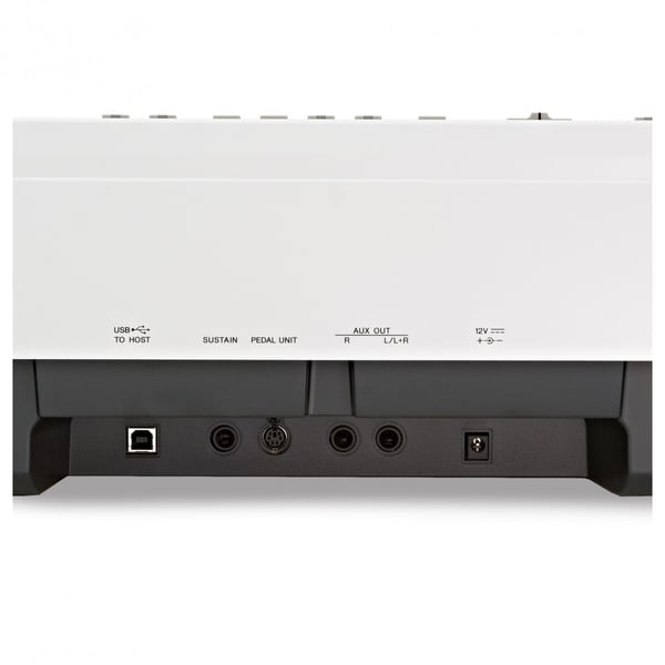 YAMAHA P125A WHITE PIANOFORTE DIGITALE 88 TASTI PESATI COLORE BIANCO