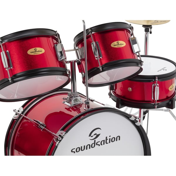SOUNDSATION Set di Batteria 5 pezzi junior blu metallico