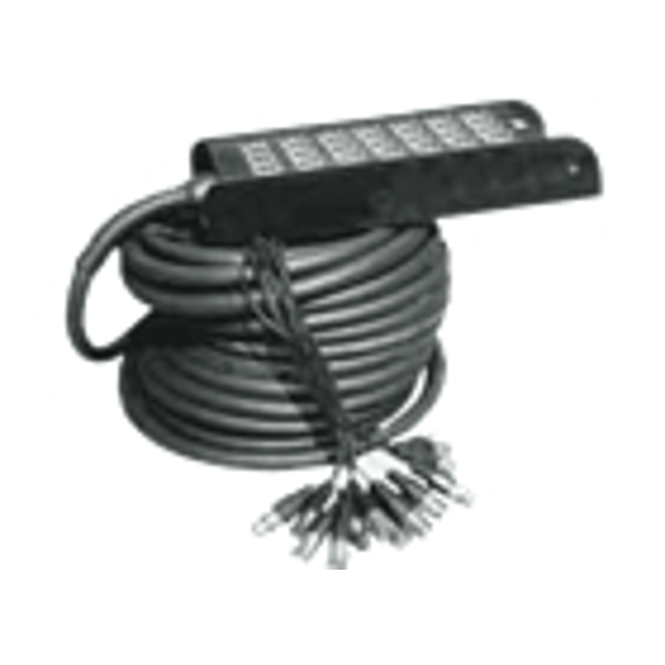 Yellow Cable H106-30 Ciabatta Audio 24x XLR In / 4x XLR Out 30 m