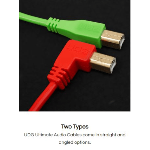 UDG U95001RD - ULTIMATE AUDIO CABLE USB 2.0 A-B RED STRAIGHT 1M