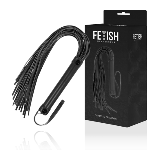 FETISH SUBMISSIVE BONDAGE FETISH SUBMISSIVE - FRUSTA IN PELLE VEGANA