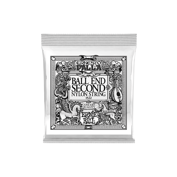 Ernie Ball 1522 Ernesto Palla Black 2ª Ball End .032