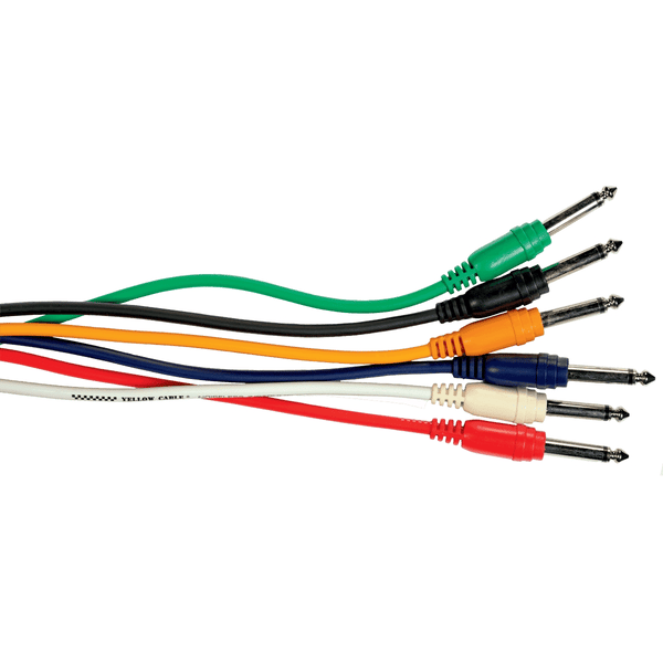Yellow Cable P060-6 Cavi Patch 60 cm 6 Pcs