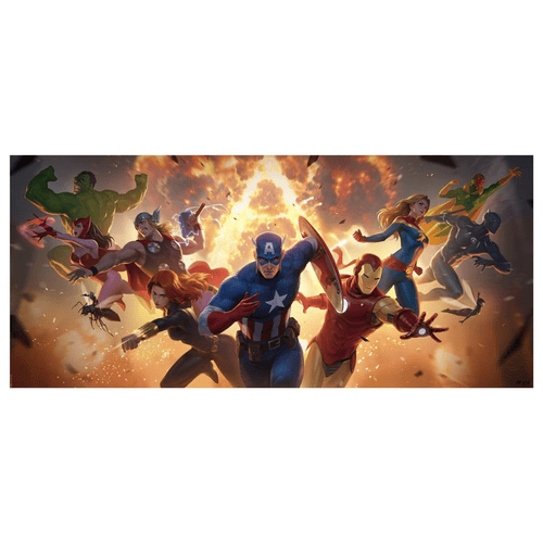 Marvel Art Print The Avengers Assemble 71 x 33 cm - unframed