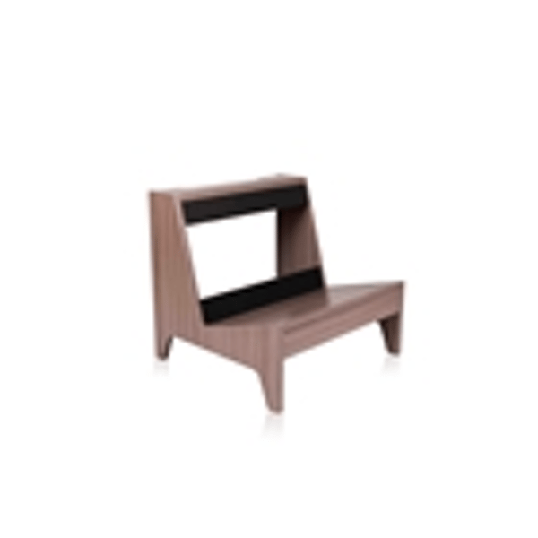Gator Frameworks GFW-ELITEGTRAMPSM-GRY Stand per amplificatore combo Small in finitura Driftwood Grey<br>