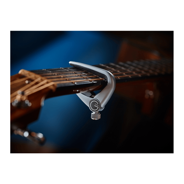 G7TH Newport 6 String Silver Capo