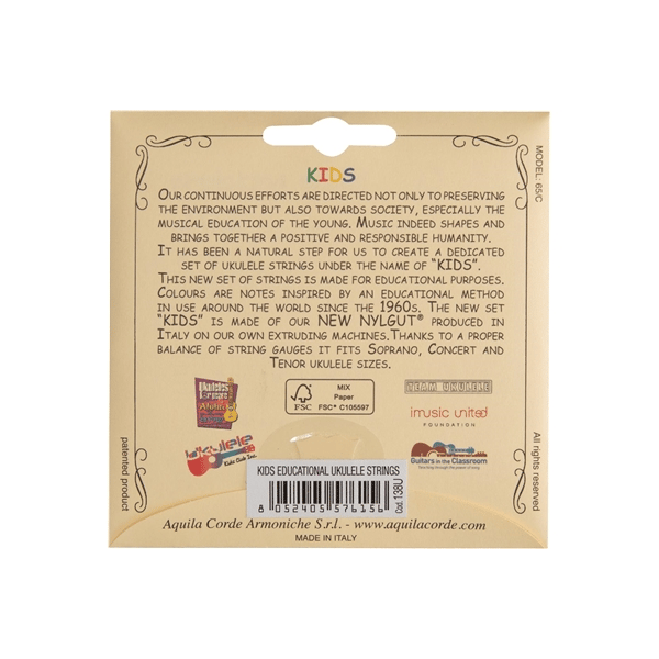 Aquila 138U Kids Ukulele Set, GCEA