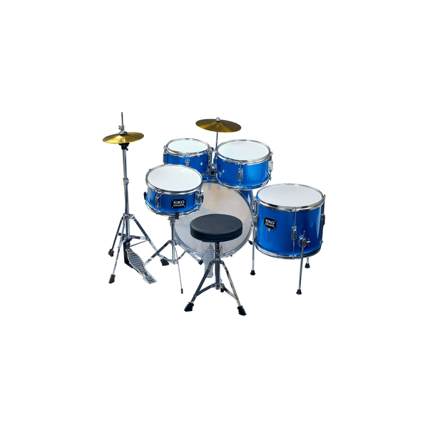 Eko Drums ED-200 Drum kit Metallic Blue - 5 pezzi