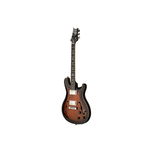 PRS SE Hollowbody II Piezo Orange Tiger Smokeburst